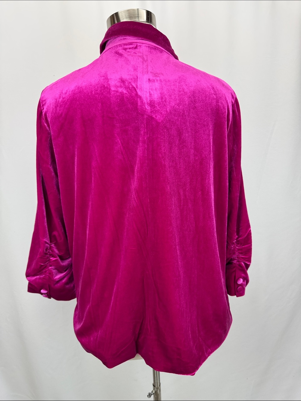 NWT Skies are Blue hot pink oversized blazer 3X - Picture 3 of 4